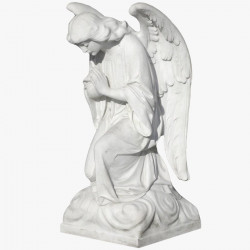 Скульптура из мрамора S_09 Ангел в поклоне